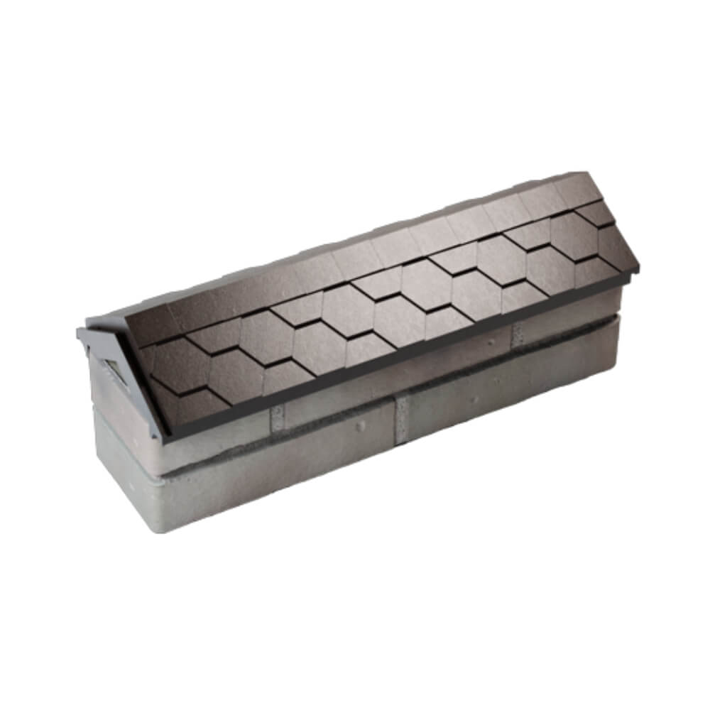 Парапет Zking Эверест Коричневый с посадкой на 0.5 кирпича (130мм) в Ярославле фото