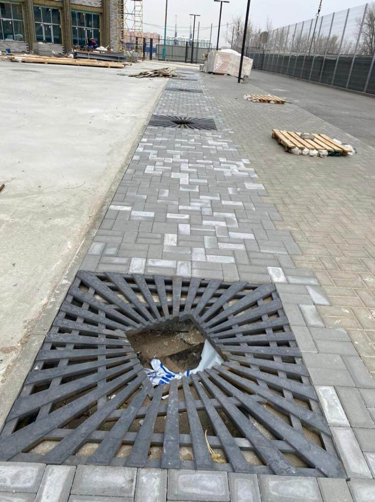 Приствольная решетка для дерева ZKING ATMOSPHERE 1.2х1.2м Черная в Ярославле фото