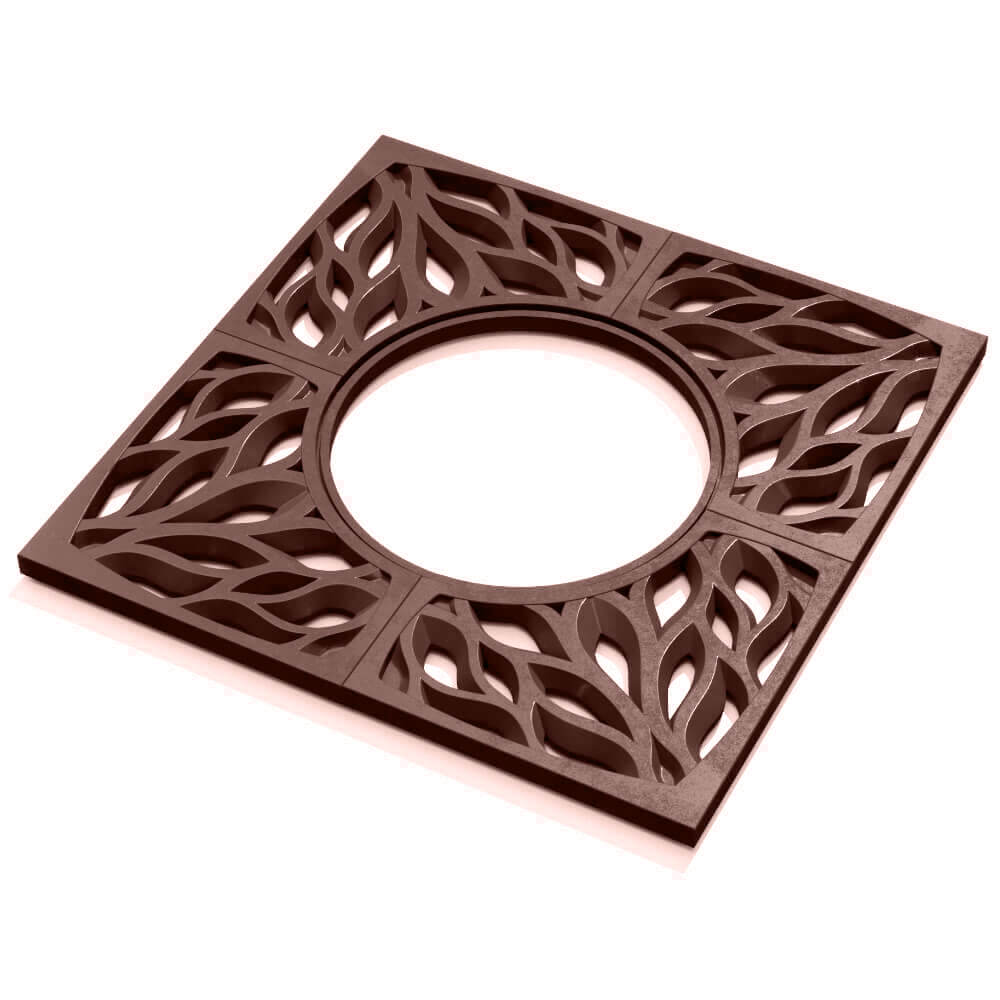 Приствольная решетка для дерева ZKING CRUST 1.2х1.2м Коричневая в Ярославле фото