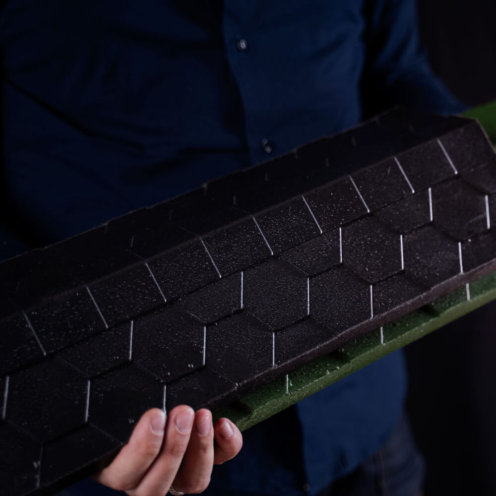 Парапет Zking Эверест Черный с посадкой на 1 кирпич (200/225/255мм) в Ярославле фото