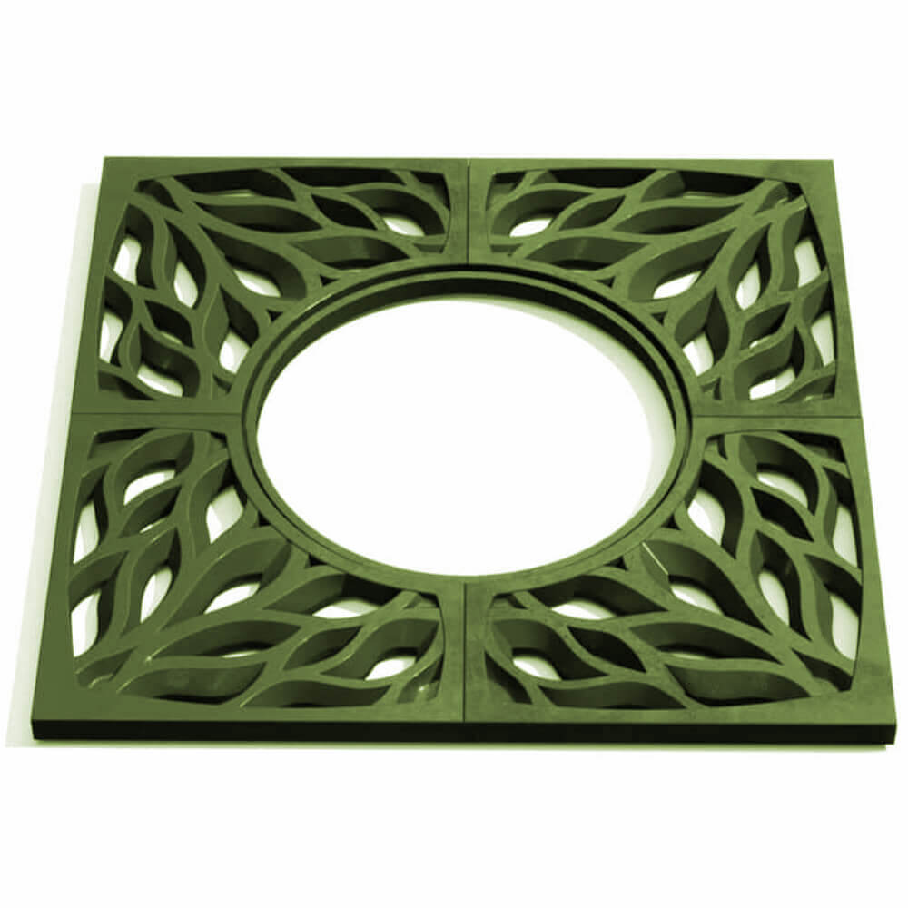 Приствольная решетка для дерева ZKING CRUST 1.2х1.2м Зеленая Ярославль фото