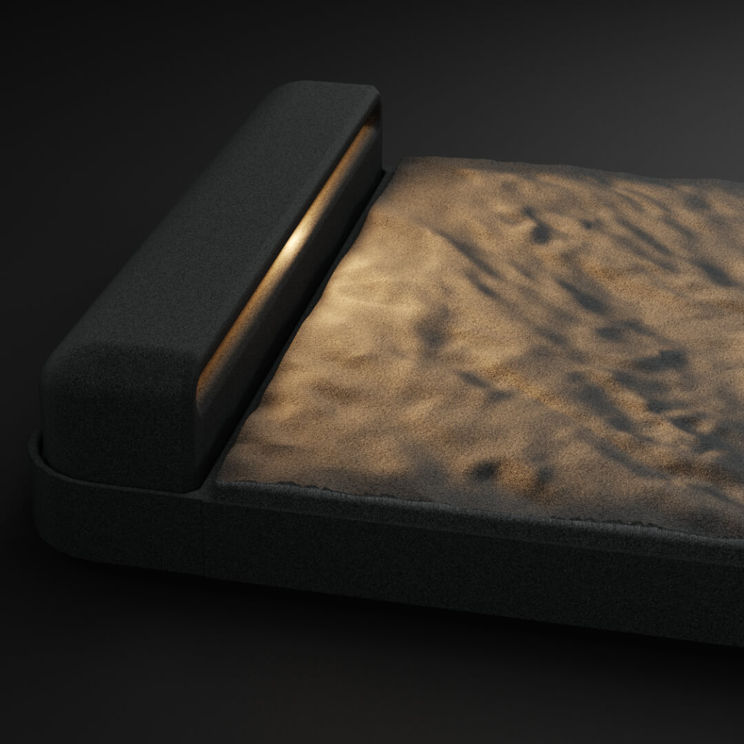 LED Светильник для шаговой плиты STONE Графитовый Серый 330х75х98мм Ярославль фото